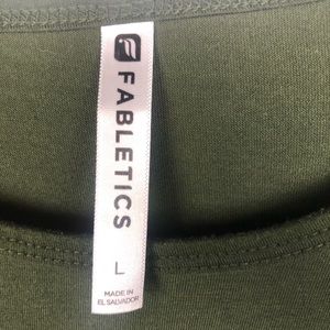 Fabletics Tops - Fabletics Alexa Long Sleeve Tee Olive Green L Fabletics Tops - Fabletics Alexa Long Sleeve Tee Olive Green L